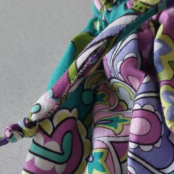 Vera Bradley Ditty Plastic Lined Cinch Bag in Heather Pattern - Picture 8 of 8